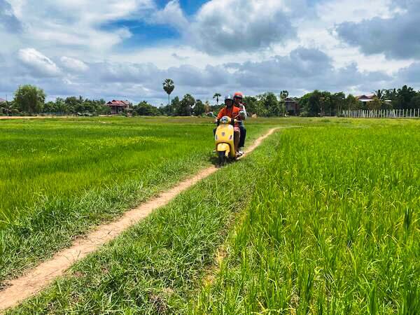 Siem Reap Countryside by Vespa