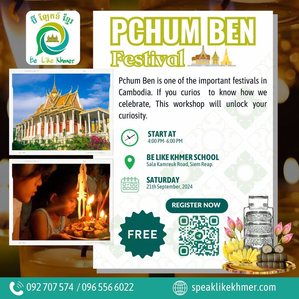 Pchum Ben Festival, Free Work shop