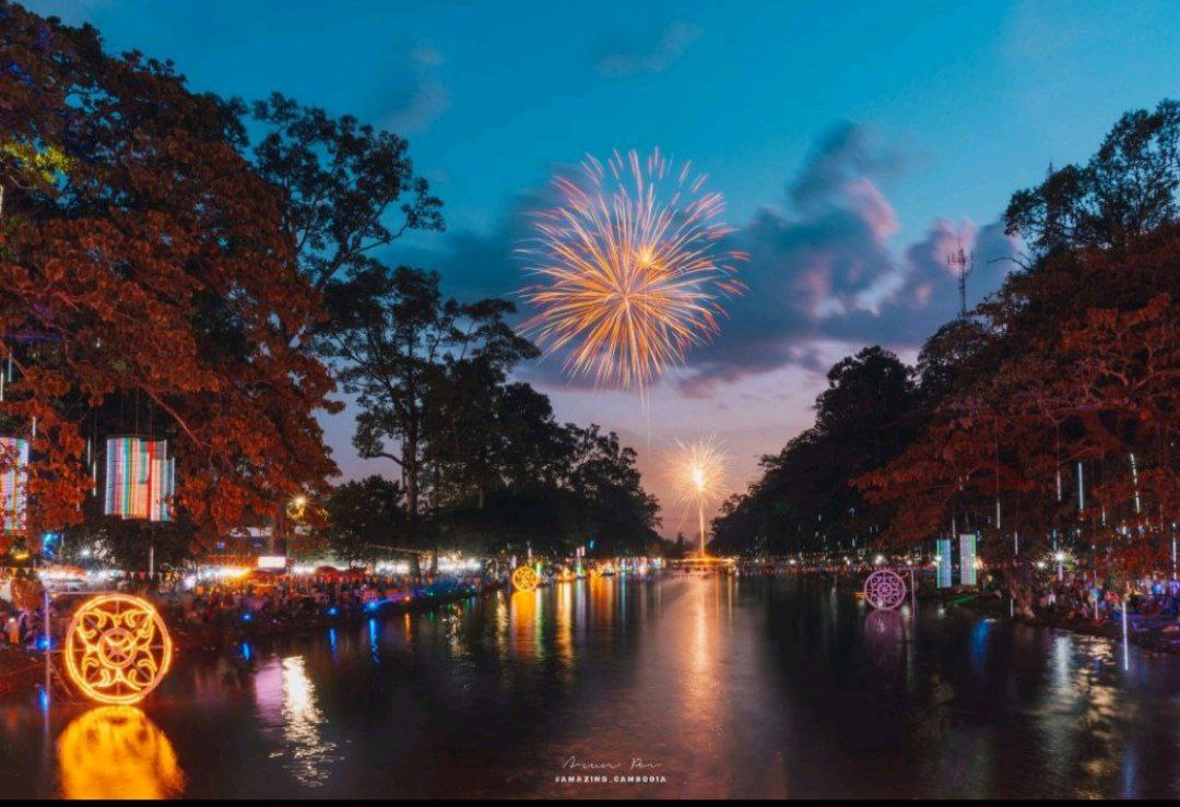 Water Festival in Siem Reap of Cambodia