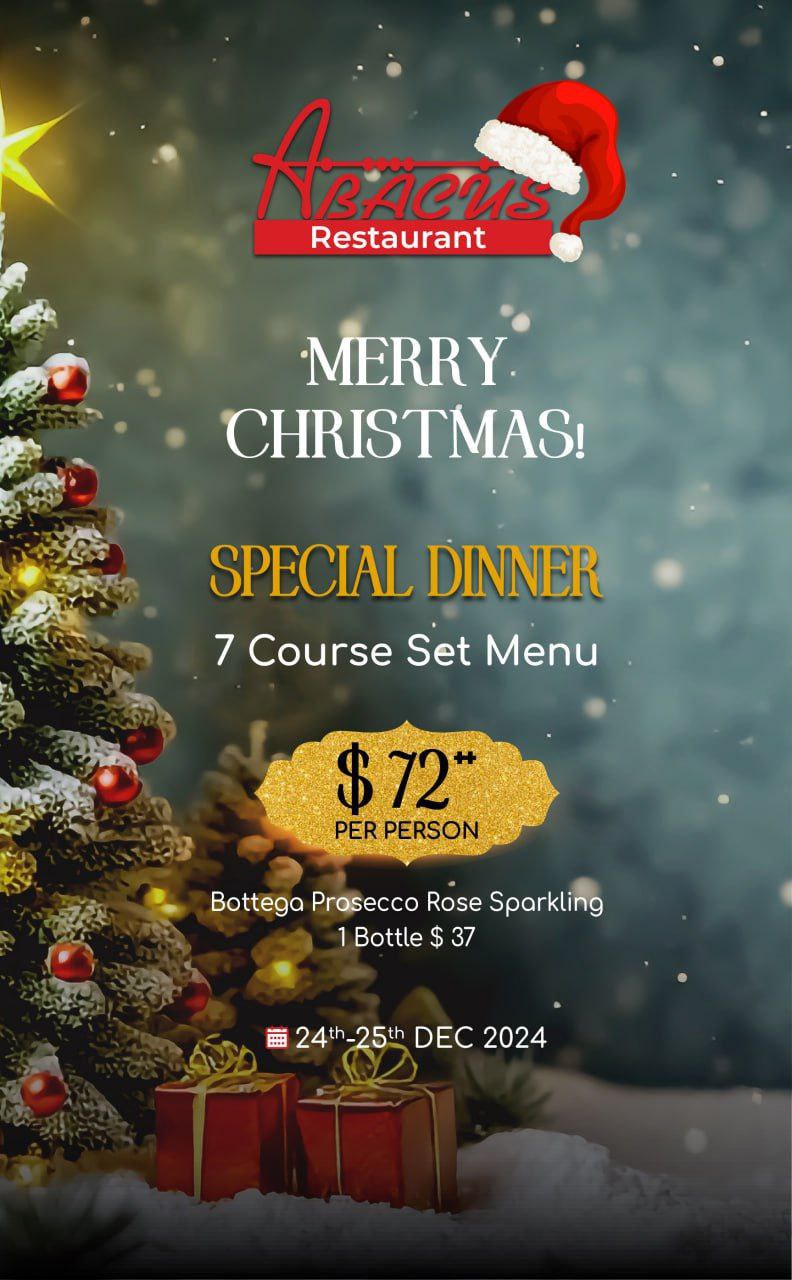 Special Dinner with 7 course set Menu