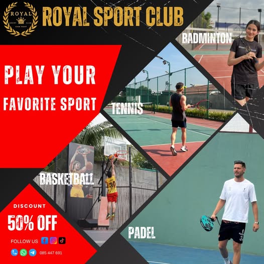 Royal Sport Club with Special promotions