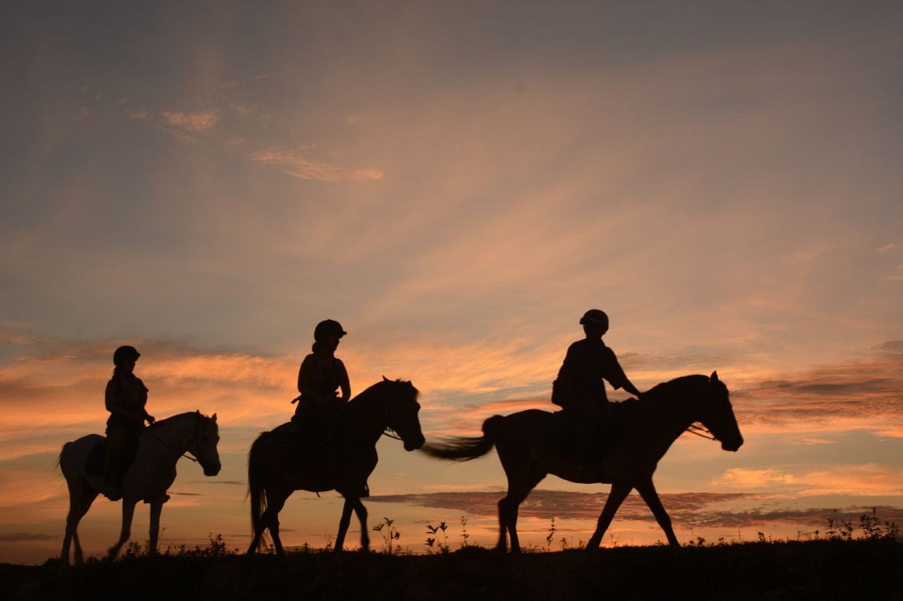 Horse Riding Adventure through Cambodian Countryside